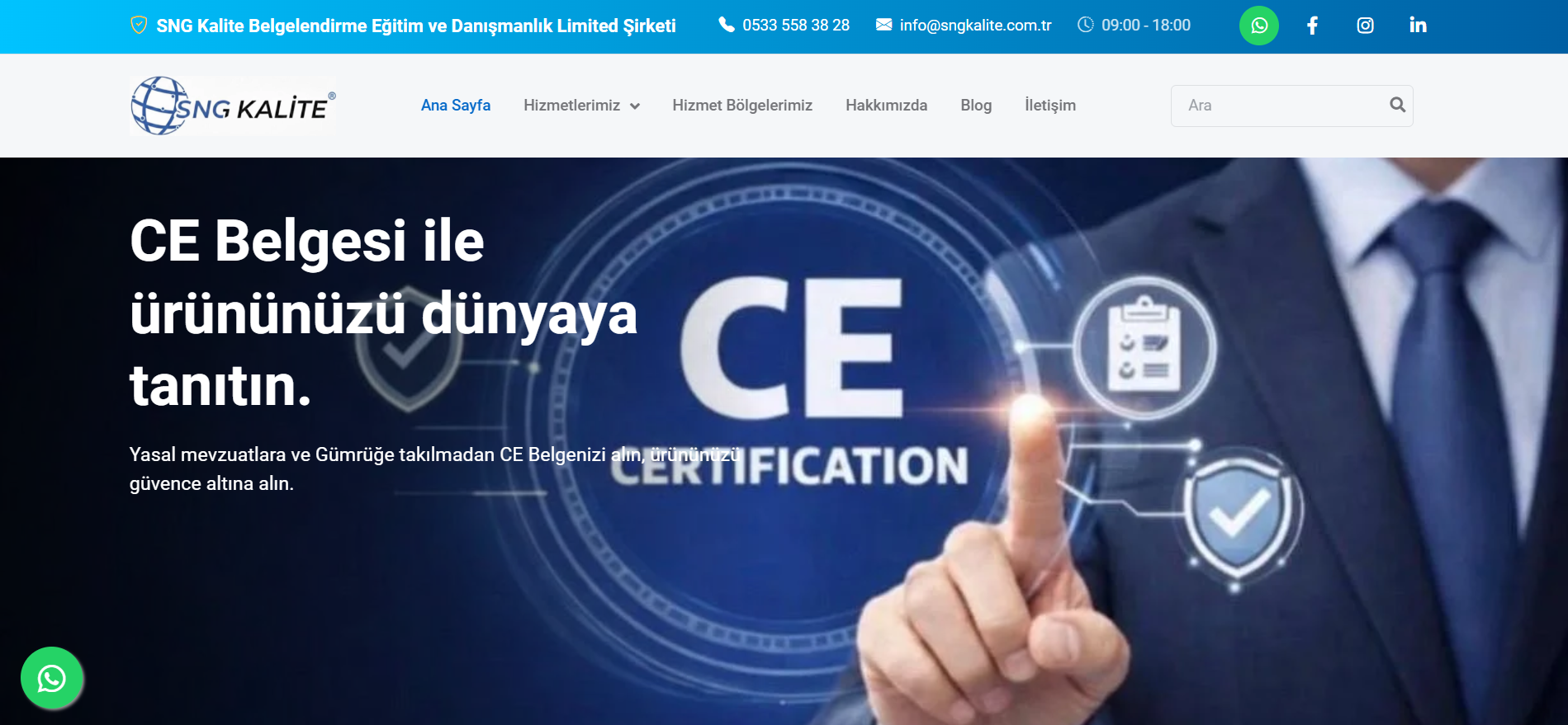 ISO Belgesi Nasıl Alınır? ISO 9001 ve CE Belgesi Danışmanlığı – SNG Kalite